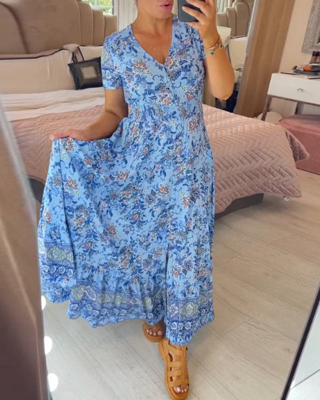 Maisie | Floral maxi dress