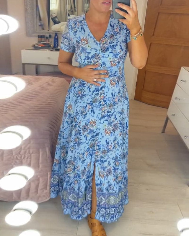 Maisie | Floral maxi dress