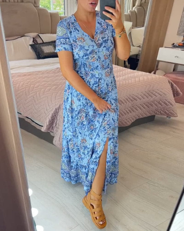 Maisie | Floral maxi dress