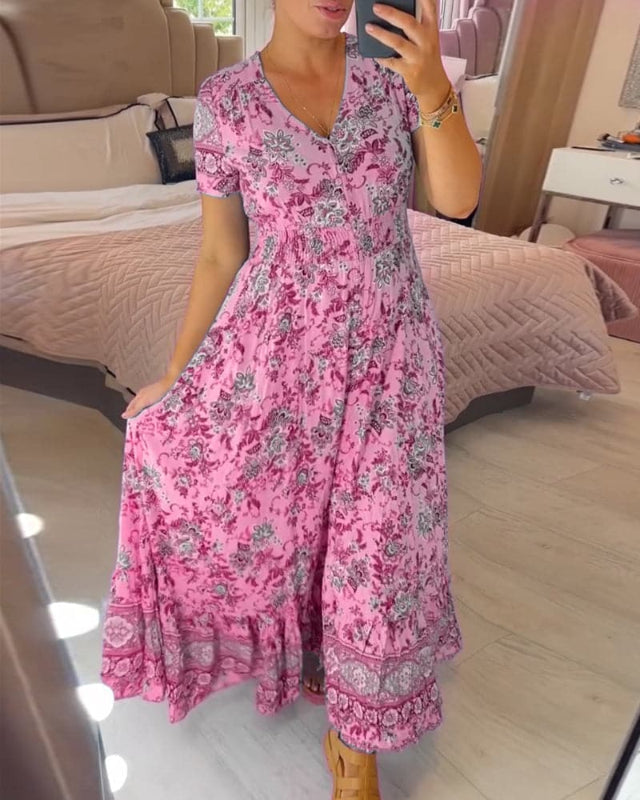 Maisie | Floral maxi dress