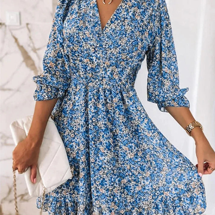 Janna | Elegant floral dress