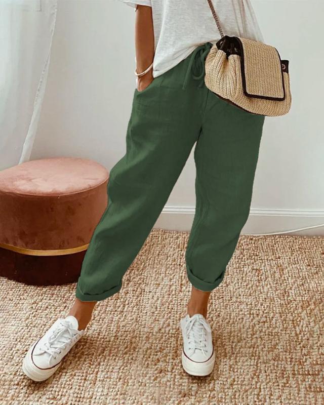 Clarice | Anti-sweat luxe linen pants