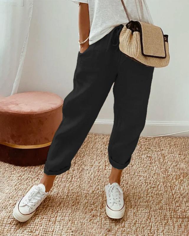 Clarice | Anti-sweat luxe linen pants