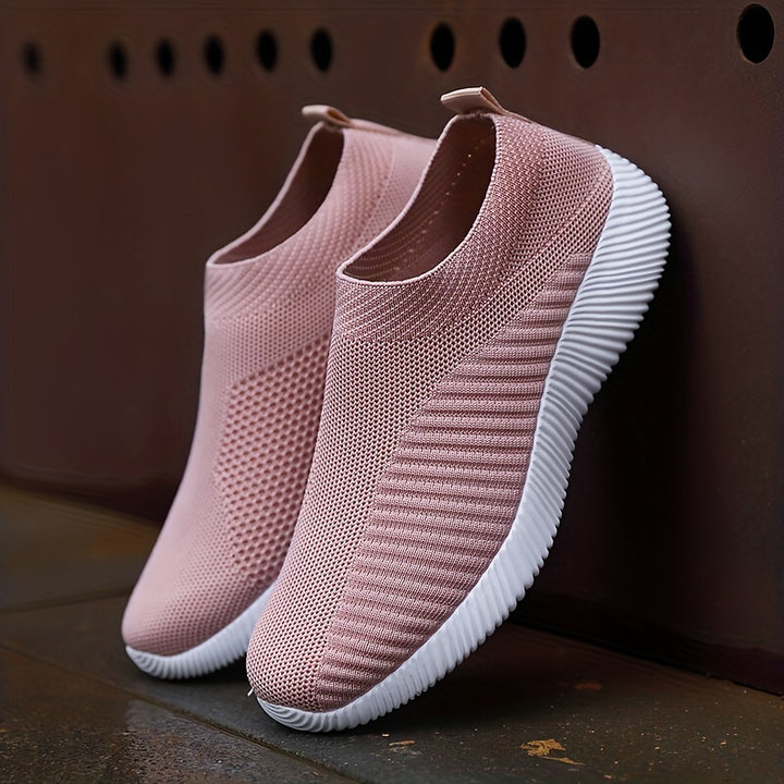 Zelaina | Solid Color Breathable Shoes