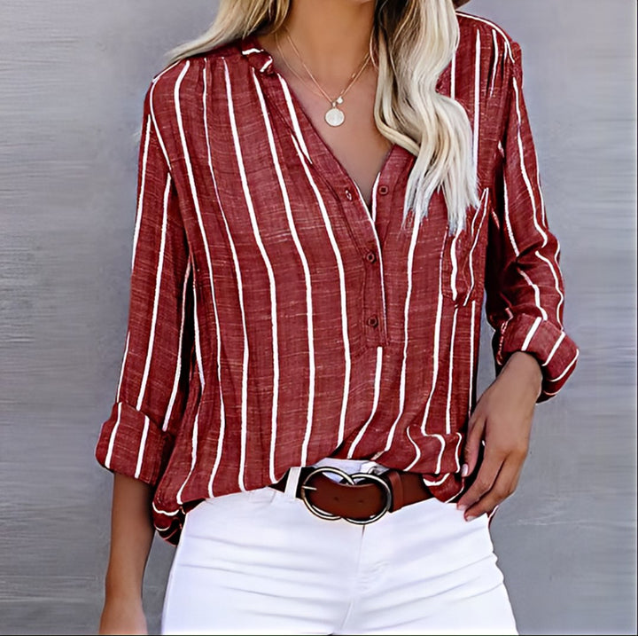 Adalynn | Striped blouse