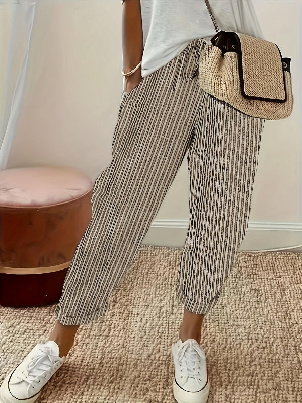 Zaya | Striped pants