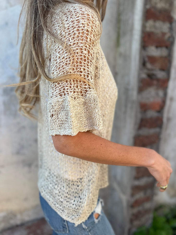 Elliana | Elegant textured top