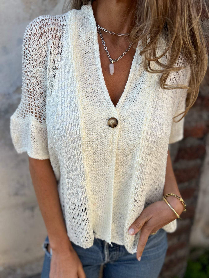 Elliana | Elegant textured top